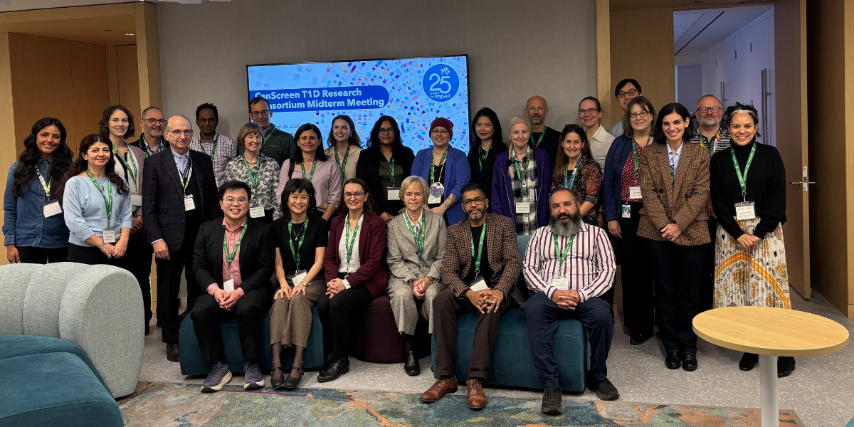 Group photo of the attendees of the CIHR-Breakthrough T1D Midterm Meeting